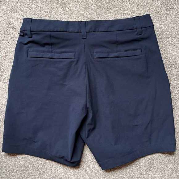 Mens Lululemon 7” Commission Shorts Size 31 Navy Blue - Picture 6 of 9